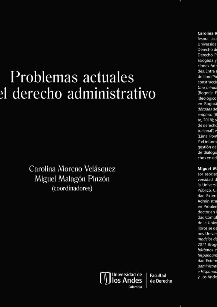 Problemas actuales del derecho administrativo