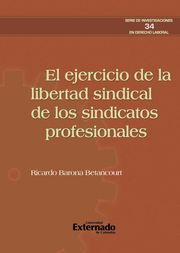 El ejercicio de la libertad sindical de los sindicatos profesionales