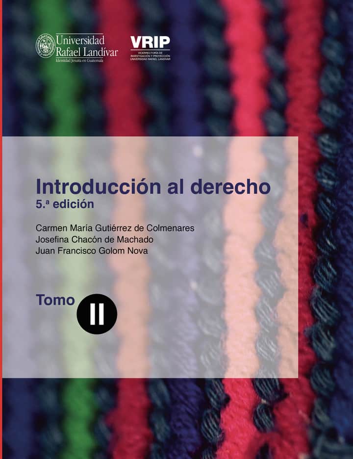 Introducción al derecho quinta edición, tomo II