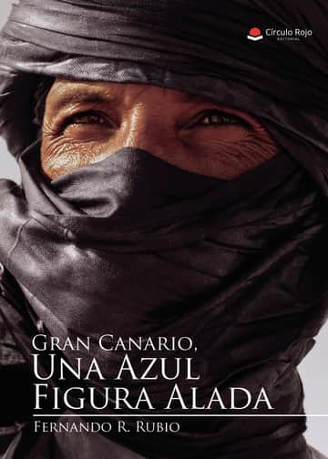 Gran canario. Una azul figura alada