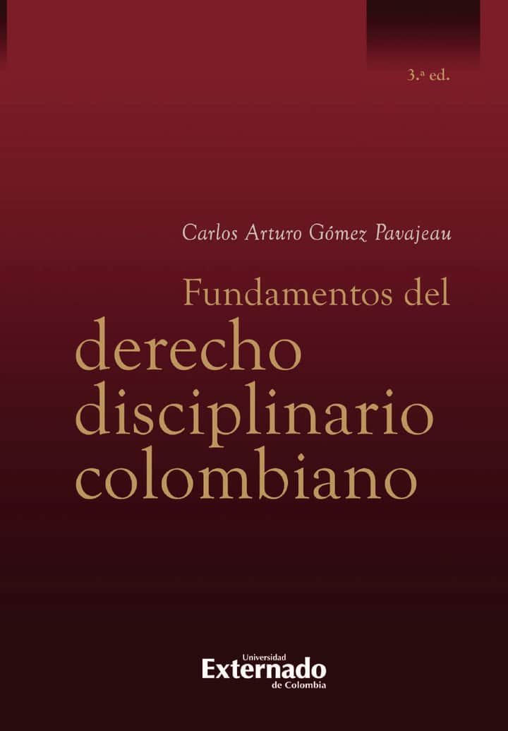 Fundamentos del derecho disciplinario colombiano