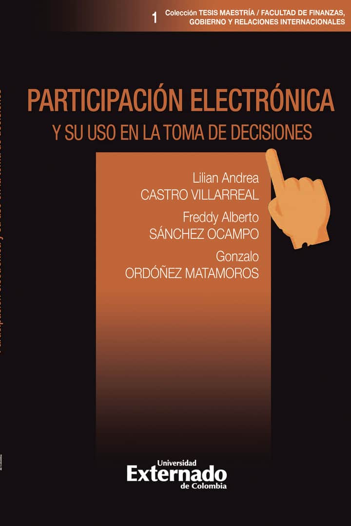 Participación electrónica y su uso en la toma de decisiones