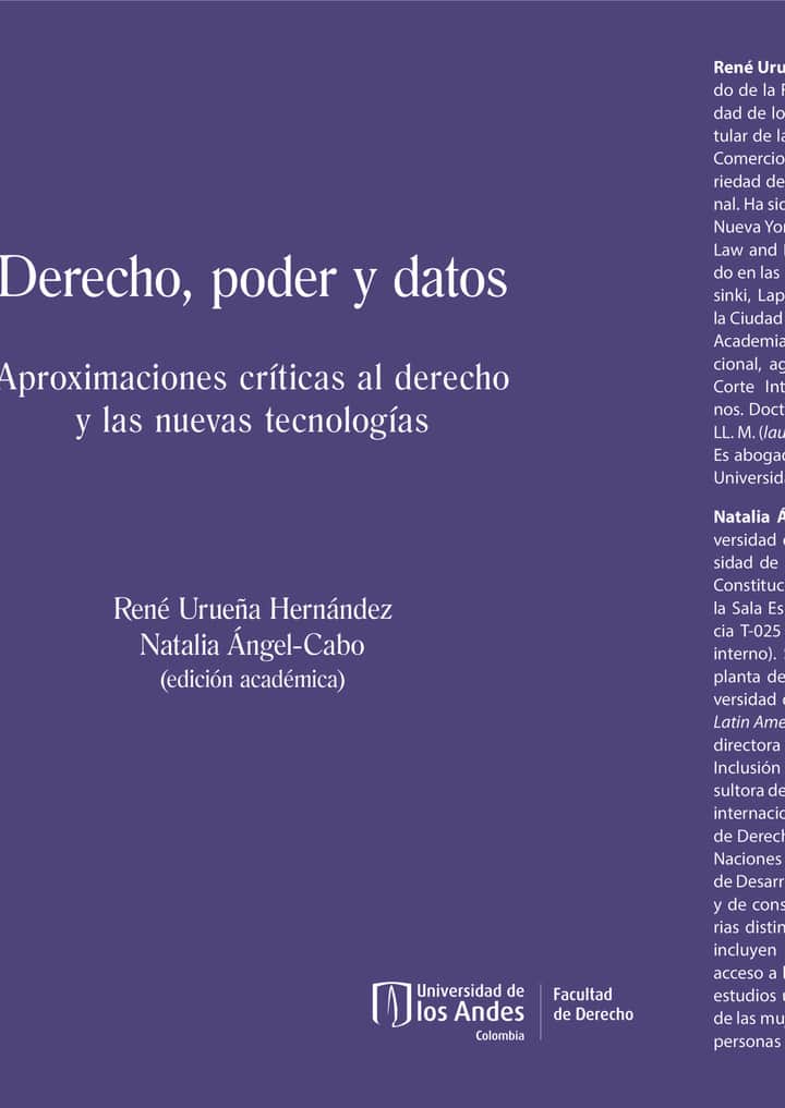 Derecho, poder y datos: Aproximaciones críticas al derecho y las nuevas tecnologías