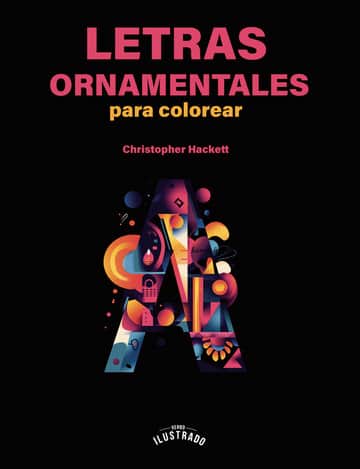 Letras ornamentales para colorear