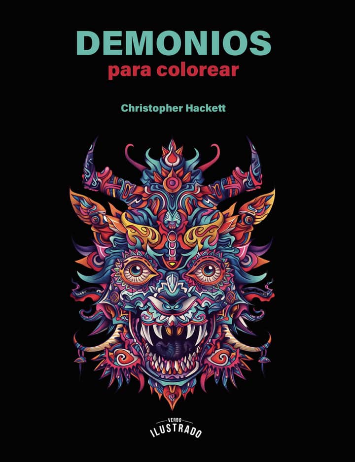 Demonios para colorear