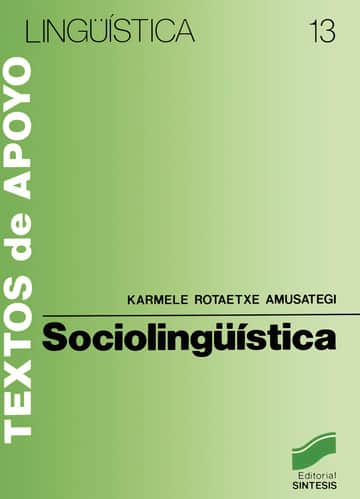 Sociolingüística.  9788477380443