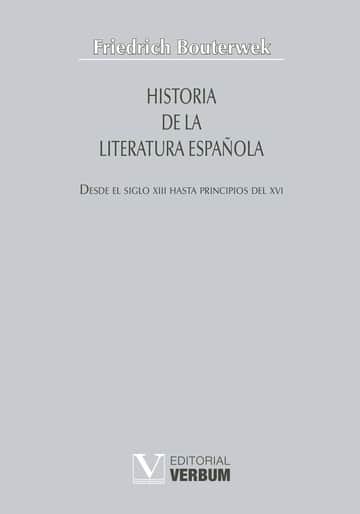 Historia de la literatura española