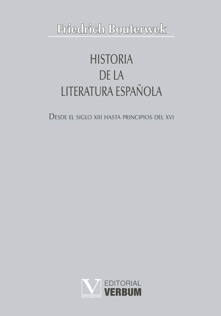 Historia de la literatura española