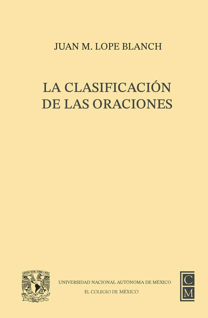 La clasificación de las oraciones: historia de un lento proceso