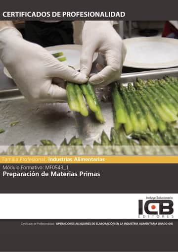 MF0543_1: Preparación de Materias Primas