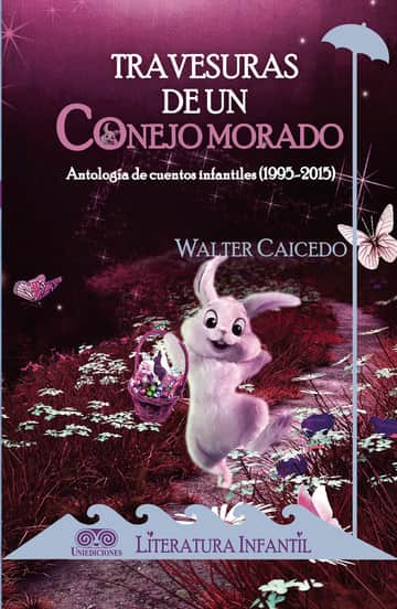 Travesuras de un conejo morado