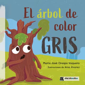 El árbol de color gris