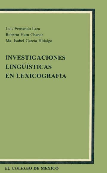 Investigaciones lingüísticas en lexicografía