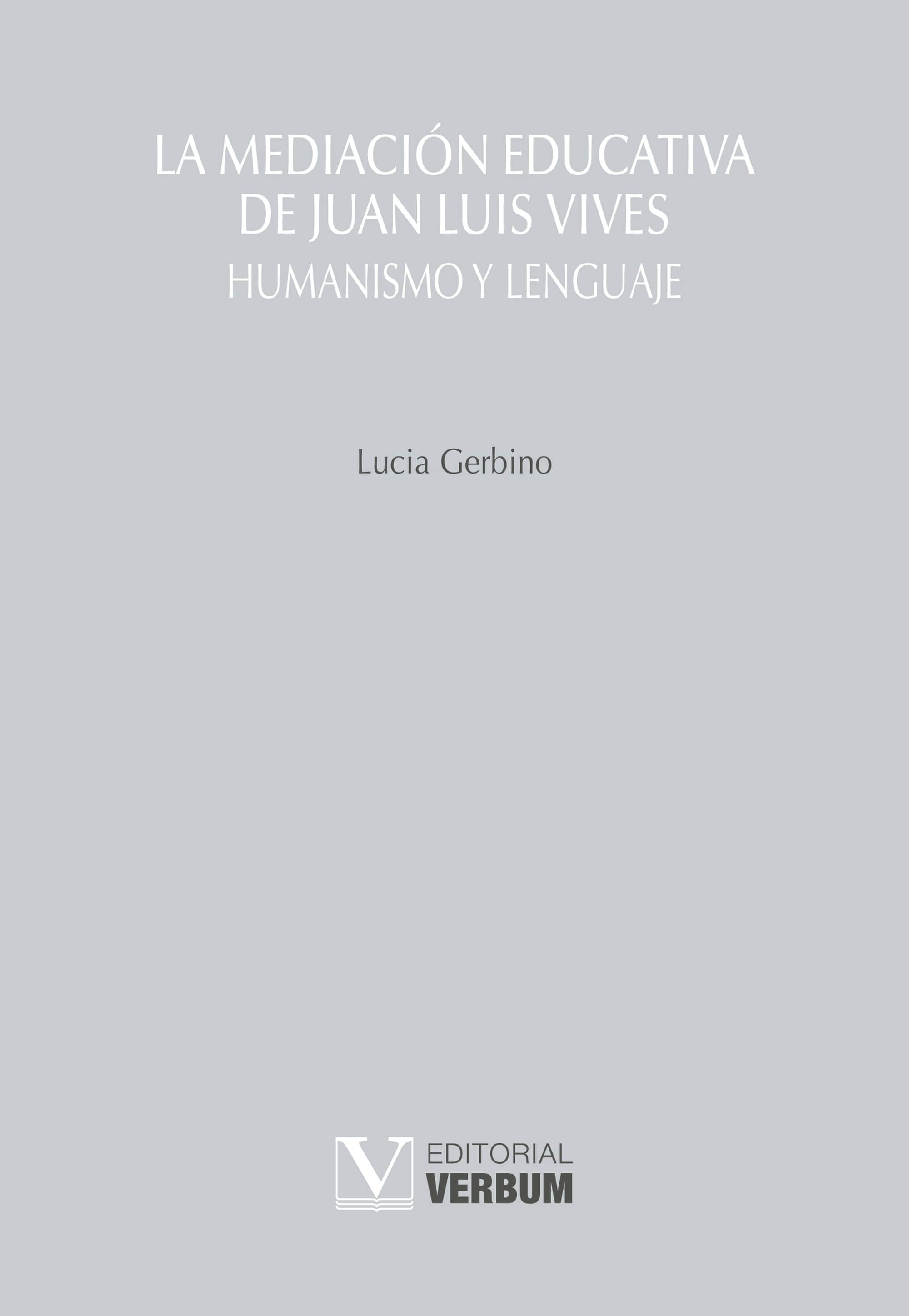 La mediación educativa de Juan Luis Vives
