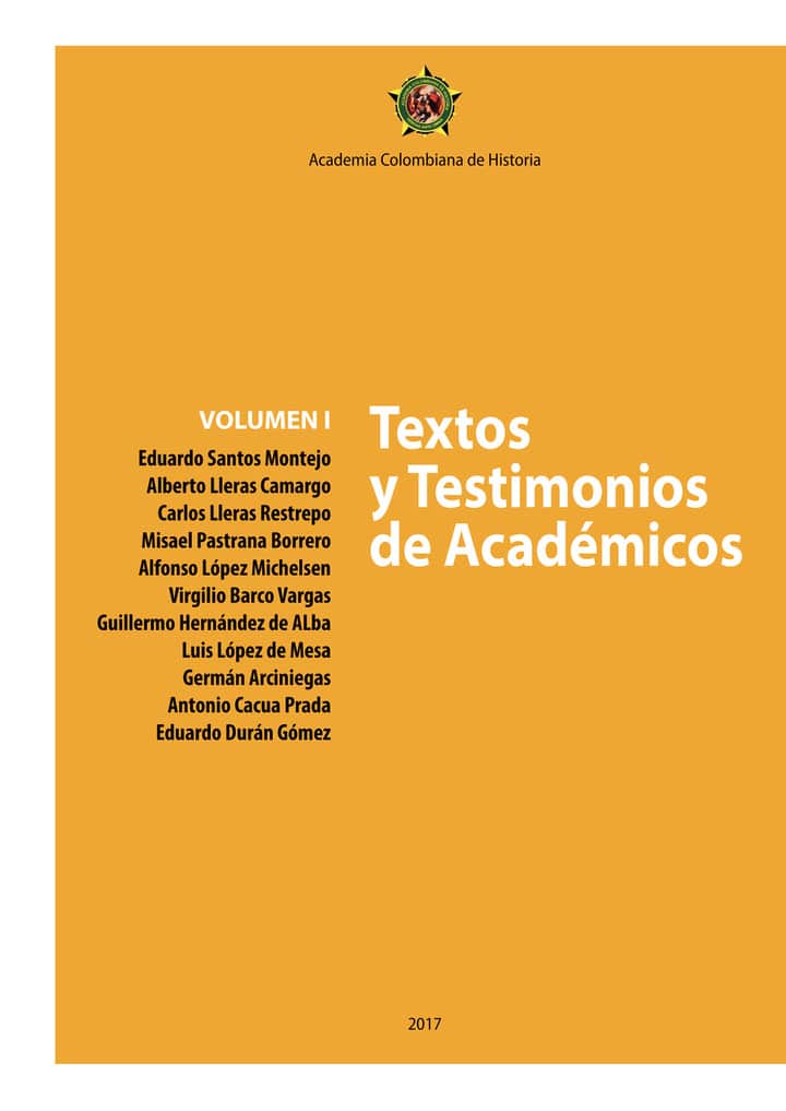 Textos y testimonios de académicos
