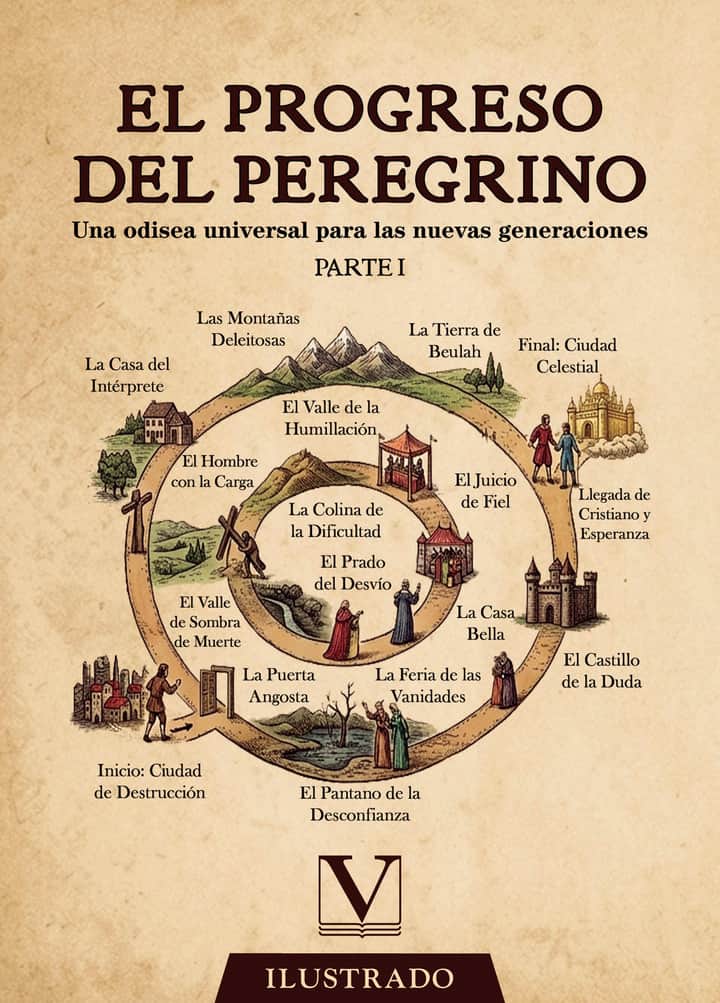 El progreso del peregrino: Una odisea universal para las nuevas generaciones