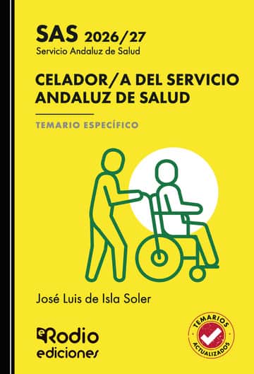 CELADOR/A del Servicio Andaluz de Salud. TEMARIO ESPECÍFICO. SAS 2026/27