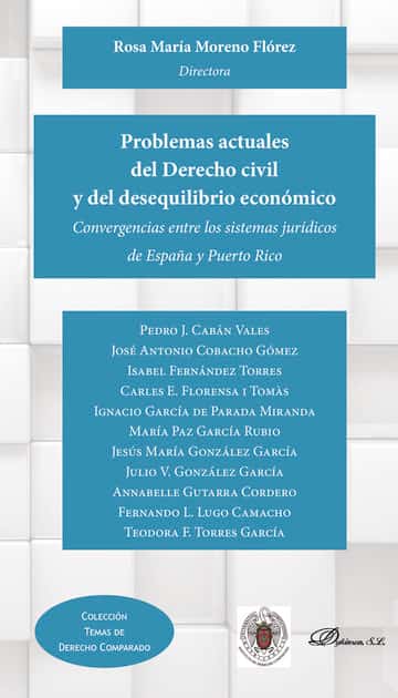 Problemas actuales del Derecho civil y del desequilibrio económico.Convergencias entre los sistemas jurídicos de España y Puerto Rico