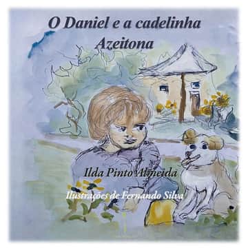 O Daniel e a cadelinha Azeitona