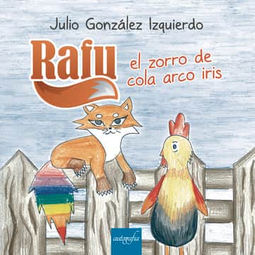 Rafu, el zorro de cola arco iris