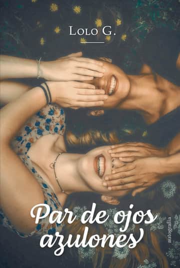 Par de ojos azulones