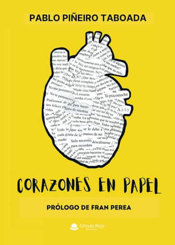 Corazones en papel