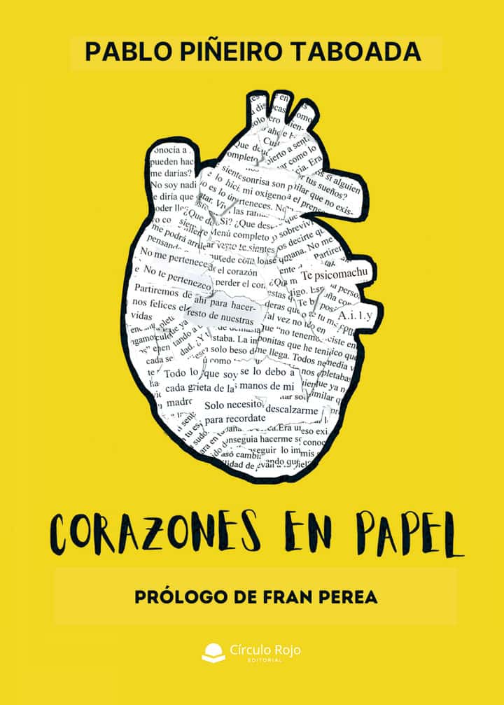 Corazones en papel