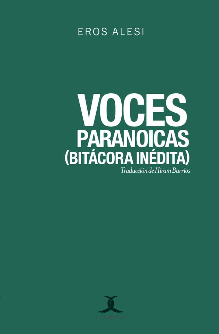 Voces paranoicas: (Bitácora inédita)