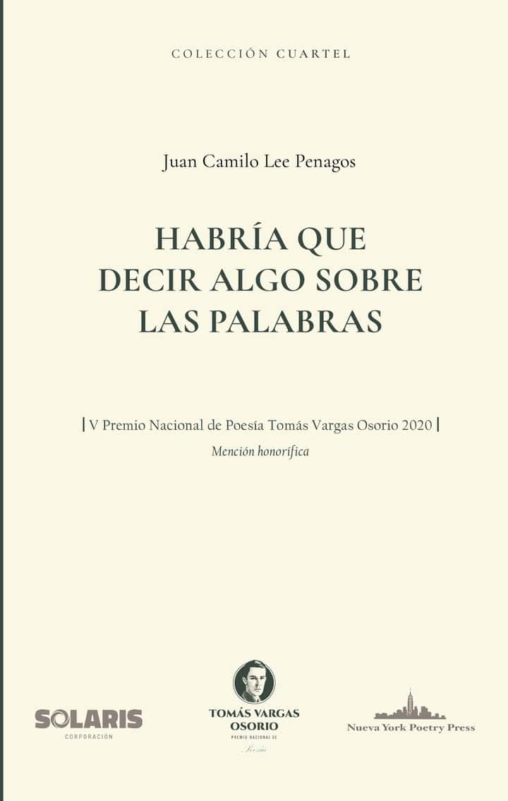 Habría que decir algo sobre las palabras