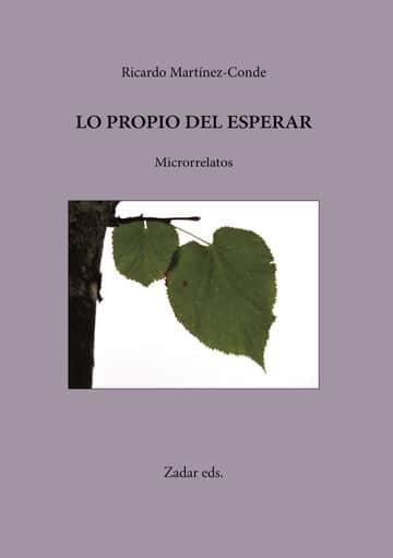 Lo propio del esperar