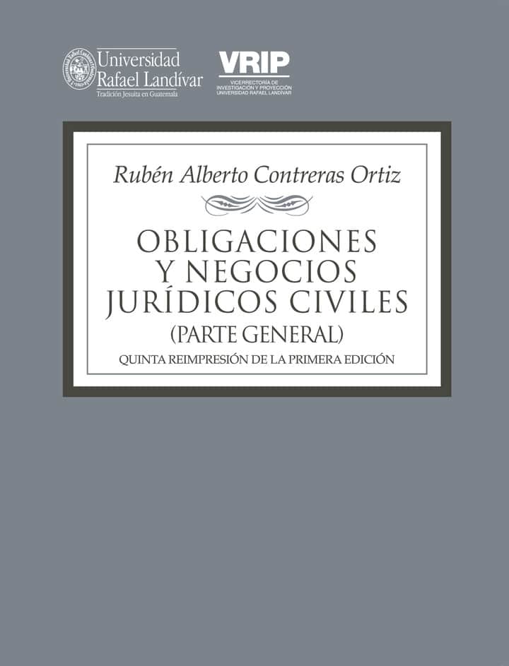 Obligaciones y negocios jurídicos civiles