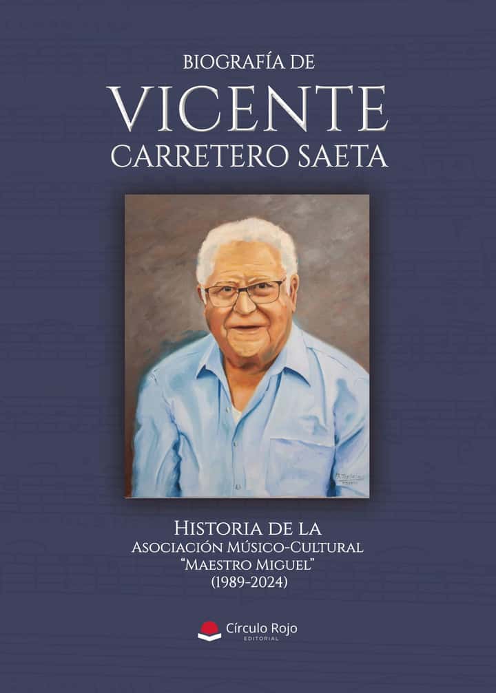 Biografía de Vicente Carretero Saeta. Historia de la Asociación Músico-Cultural “Maestro Miguel” (1989-2024)