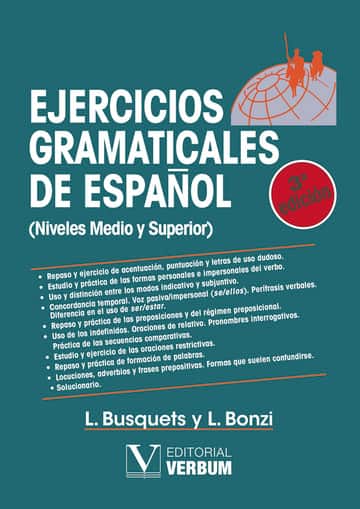 Ejercicios gramaticales de español